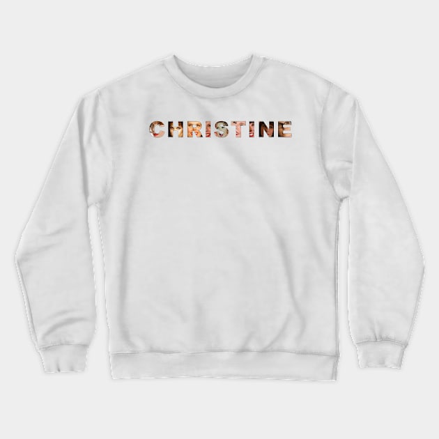 Christine Baranski CHRISTINE Crewneck Sweatshirt by baranskini